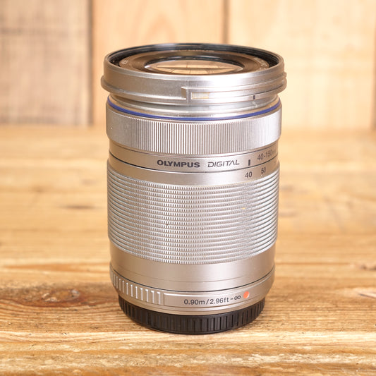 Used Olympus 40-150mm f4-5.6 R ED MSC Silver Lens
