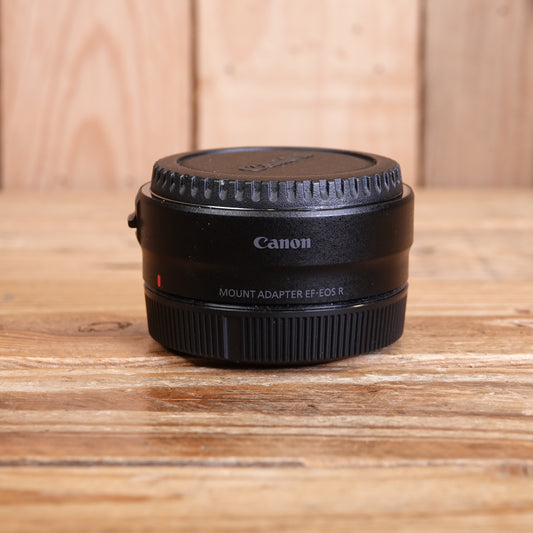 Used Canon EF to EOS R Lens Mount Adapter