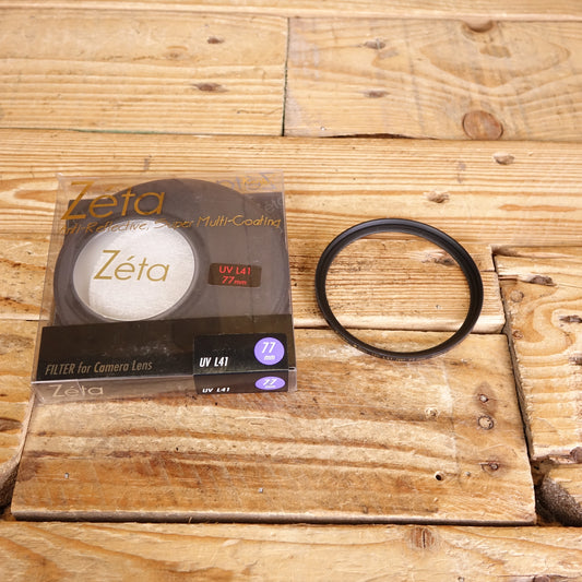 Used Kenko Zeta UV L41 77mm Filter