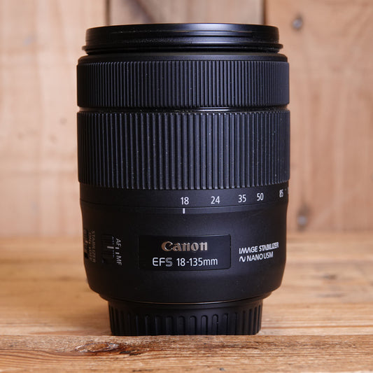 Used Canon EF-S 18-135mm F3.5-5.6 IS USM Nano Lens