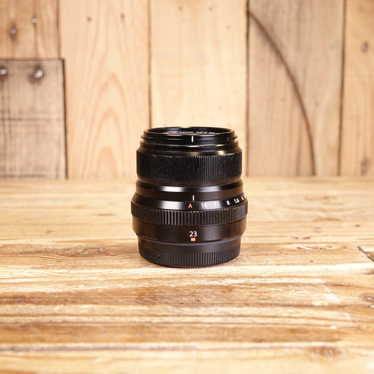 Used Fujifilm Fujinon XF 23mm F2 WR Black Lens