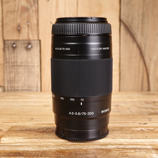 Used Sony AF 75-300mm F4.5-5.6 A Mount Lens