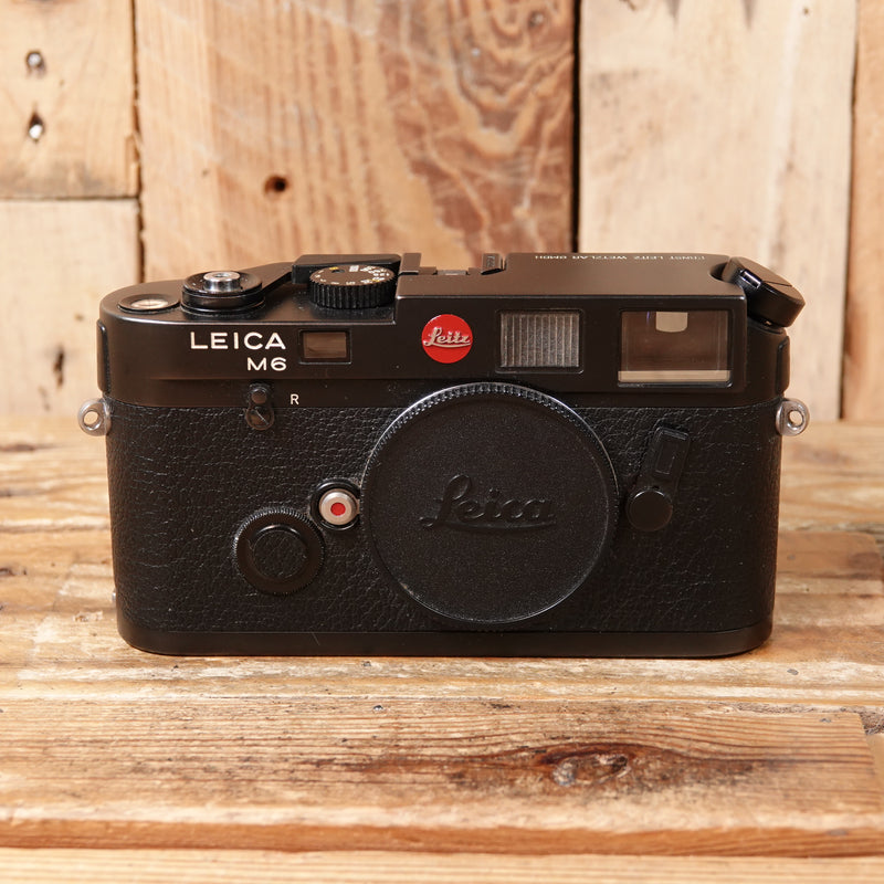 Used Leica M6 Black .72 Rangefinder Camera Body 10404