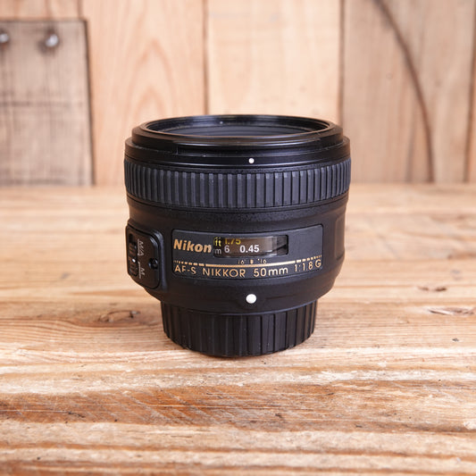 Used Nikon AF-S 50mm F1.8 G Lens