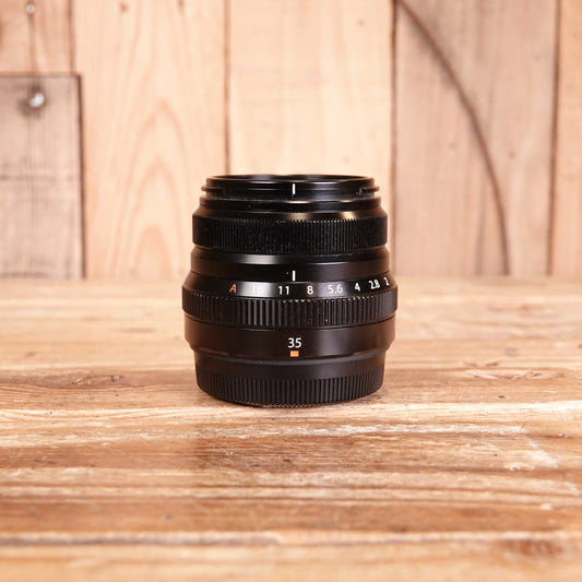 Used Fujifilm XF 35mm F2 Black R WR Fujinon Lens