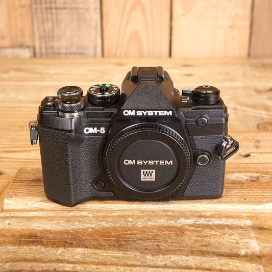 Used Olympus OM-5 Camera Body - Black