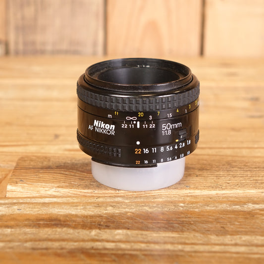 Used Nikon AF 50mm F1.8 Lens