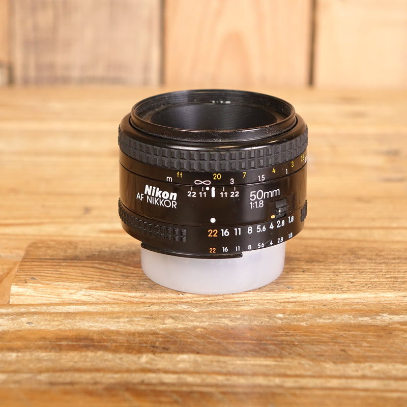 Used Nikon AF 50mm F1.8 Lens