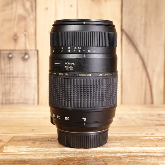 Used Tamron AF 70-300mm F4-5.6 LD Di Lens macro - Nikon Fit