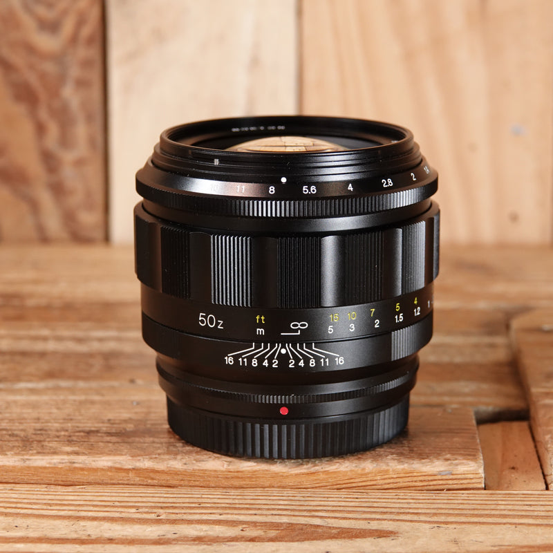 Used Voigtlander Nokton 50mm f1 Aspherical Lens - Z Mount