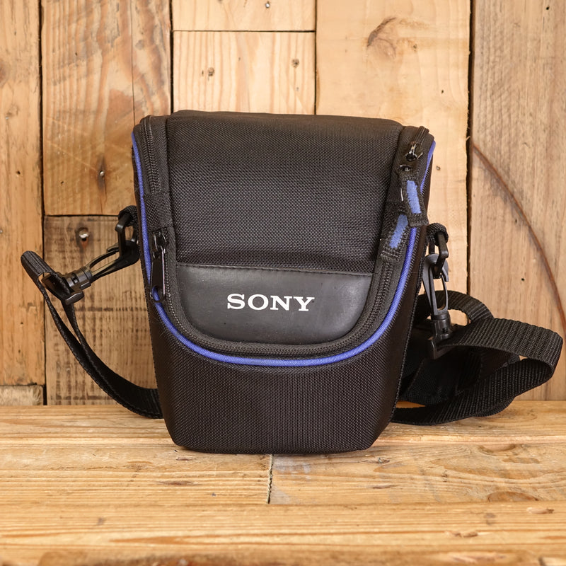 Used Sony carry Camera Bag Size 16x12cm top, 12x9cm base, 18cm height