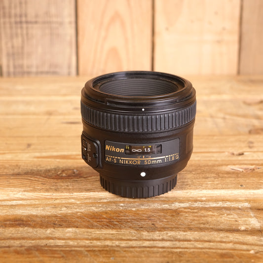 Used Nikon AF-S 50mm F1.8 G Lens