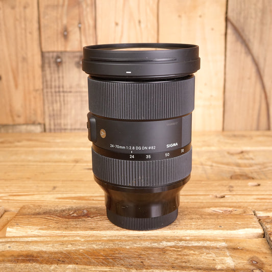 Used Sigma 24-70mm F2.8 DG DN Art Lens - Sony FE