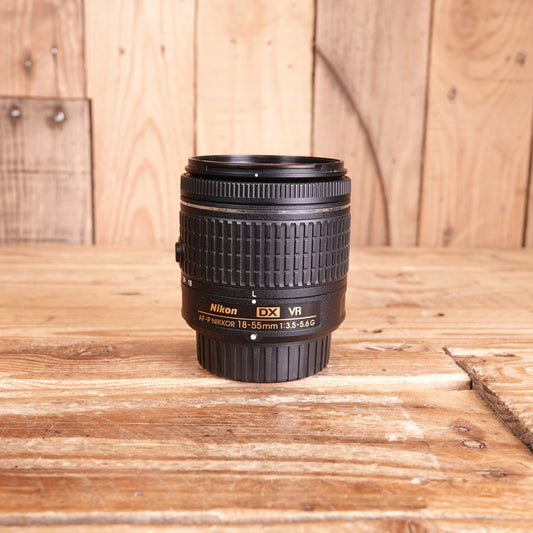 Used Nikon AF-P 18-55mm f3.5-5.6 DX G VR Lens