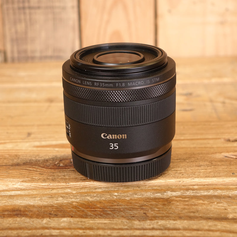 Used Canon RF 35mm F1.8 Macro IS STM Lens