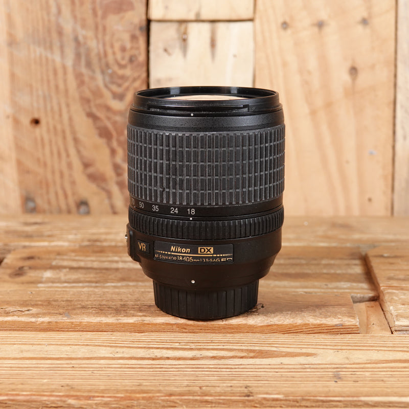 Used Nikon AF-S 18-105mm F3.5-5.6 VR G ED DX Lens