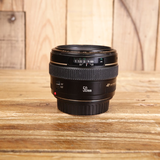 Used Canon EF 50mm F1.4 USM Lens