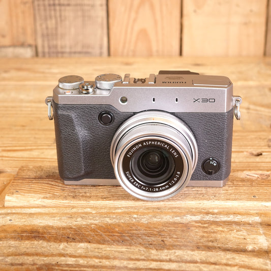 Used Fuji X30  Silver  Digital Camera