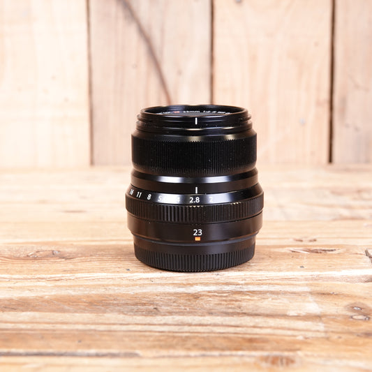 Used Fujifilm Fujinon XF 23mm F2 WR Black Lens