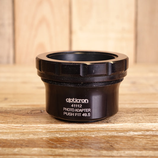 Used Opticron 41112 Photo Adapter Push Fit 49.5