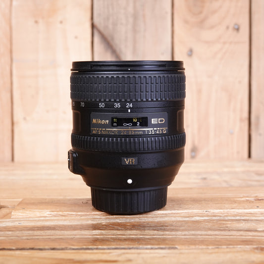 Used Nikon AF-S 24-85mm F3.5-4.5 G ED VR Lens