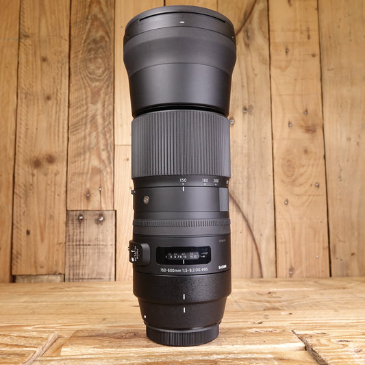 Used Sigma 150-600mm F5-6.3 DG Contemporary Lens - Canon Fit