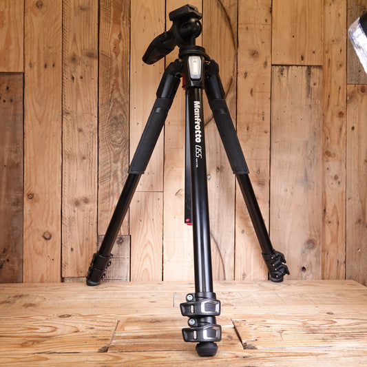 Used Manfrotto 055XPRO3 tripod with 324RC2 Head