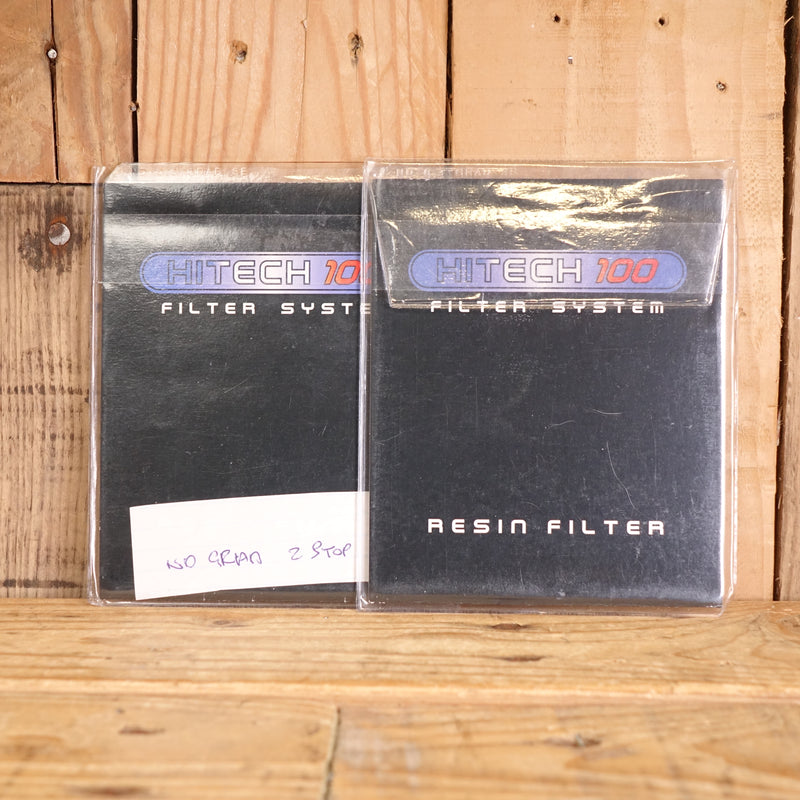 Used Resin Camera Filters Formatt Hitech 125 x 100mm ND 0.3 and ND 0.6 GRAD SE filter