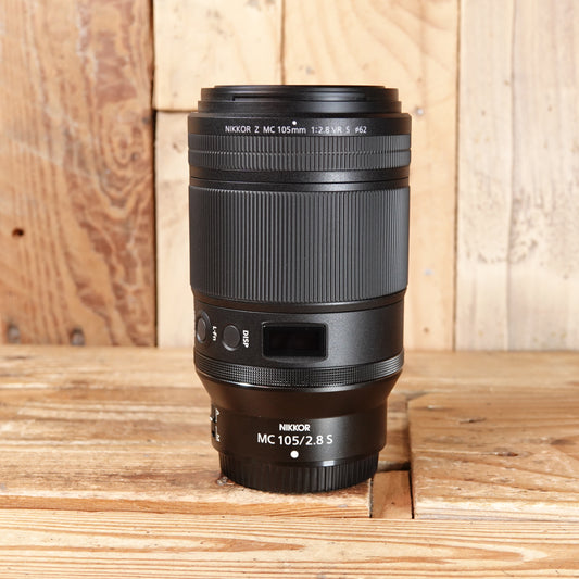Used Nikon Z 105mm F2.8  VR S Lens