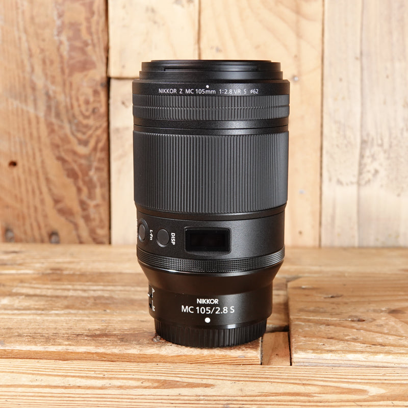 Used Nikon Z 105mm F2.8  VR S Lens