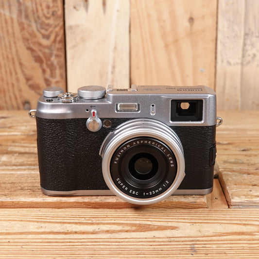Used Fuji X100 Silver Digital Camera