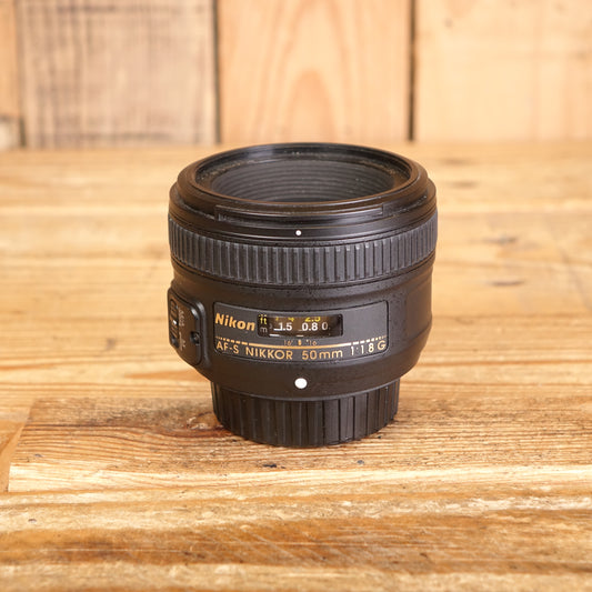 Used Nikon AF-S 50mm F1.8 G Lens