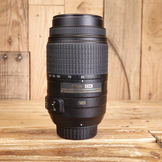 Used Nikon AF-S 55-300mm F4.5-5.6 G ED VR Lens