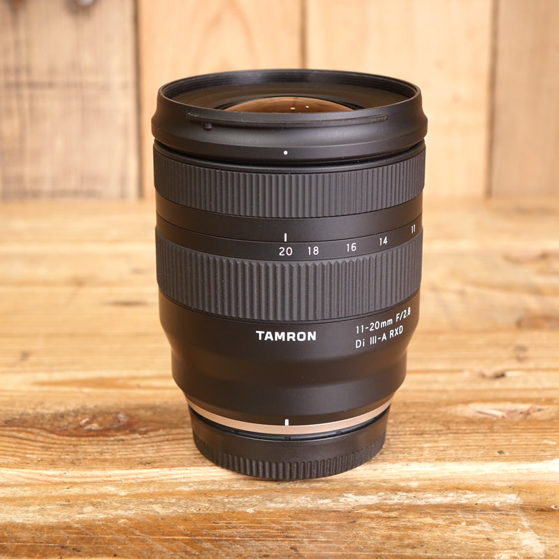 Used Tamron 11-20mm F2.8 Di III -A RXD Lens - Fujifilm XF Fit