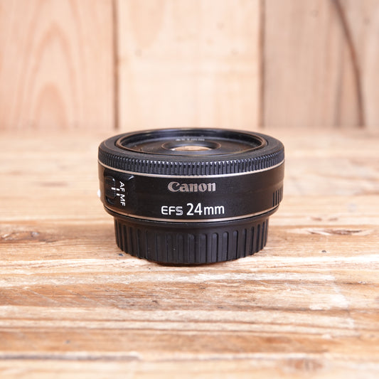Used Canon EF-S 24mm f2.8 STM Lens