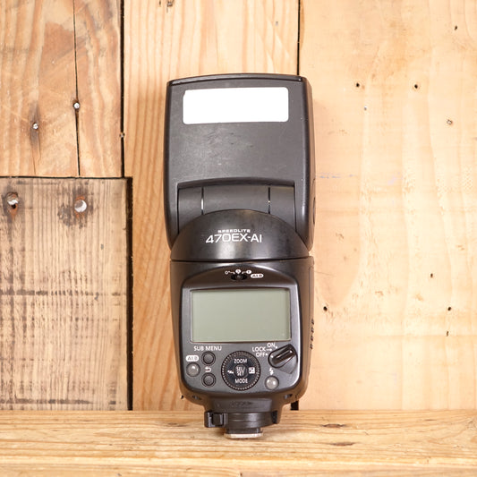 Used Canon 470EX-Ai Speedlite Flash