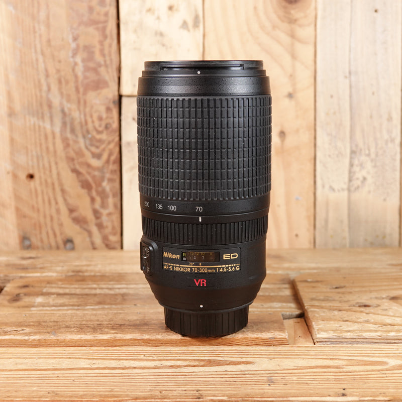 Used Nikon AF-S 70-300mm F4.5-5.6 G ED VR Lens