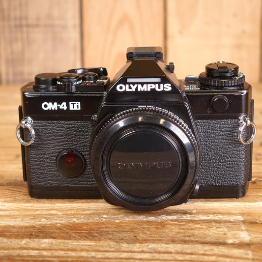 Used Olympus OM-4 Ti Black 35mm Film Camera Body