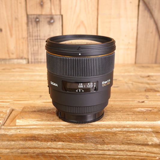 Used Sigma EX 85mm f1.4 DG HSM Lens - Sony A