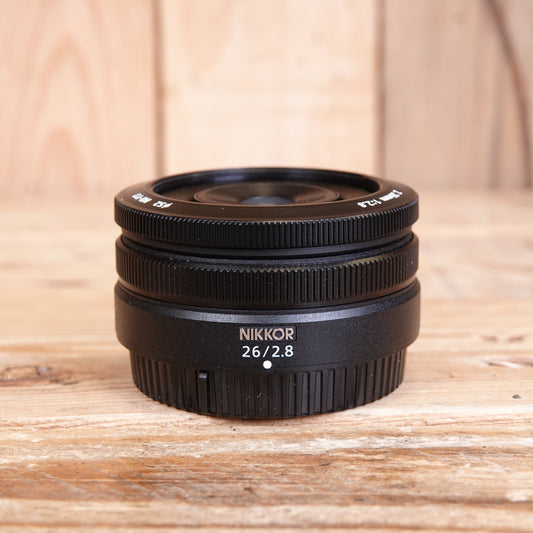 Used Nikon Z 26mm F2.8 Lens
