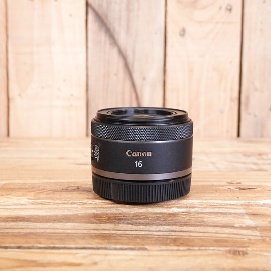 Used Canon RF 16mm F2.8 STM Lens