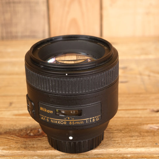 Used Nikon AF-S 85mm F1.8G Lens