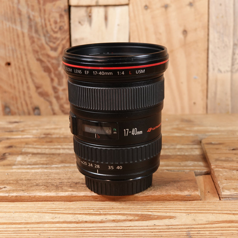 Used Canon EF 17-40mm F4 L USM Lens