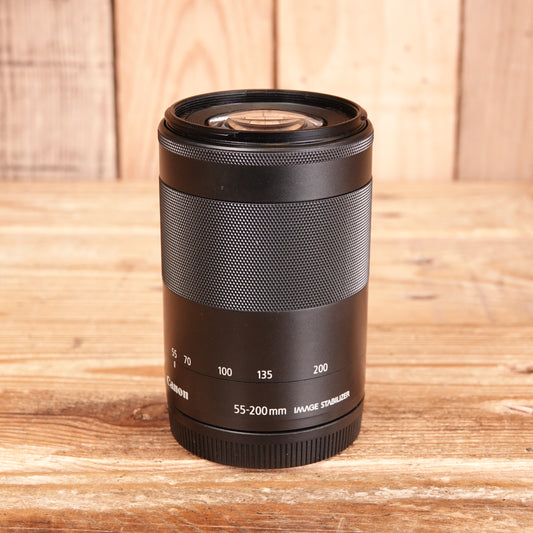 Used Canon EF-M 55-200mm F4.5-6.3 IS STM Lens