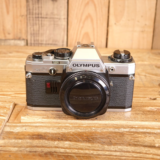 Used Olympus OM-10 Silver 35mm Film Camera Body