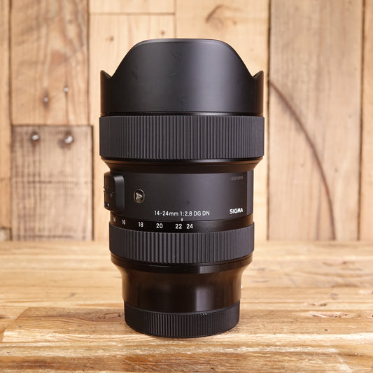 Used Sigma 14-24mm F2.8 DG DN Art Lens for L Mount