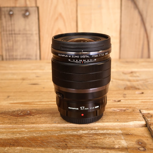 Used Olympus 17mm F1.2 ED PRO Micro Four Thirds Lens