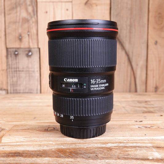 Used Canon EF 16-35mm F4 L IS USM Lens