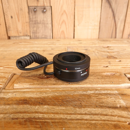 Used Movo Photo EXT-C5 Reverse Auto-Focus Macro Lens Adapter for Canon