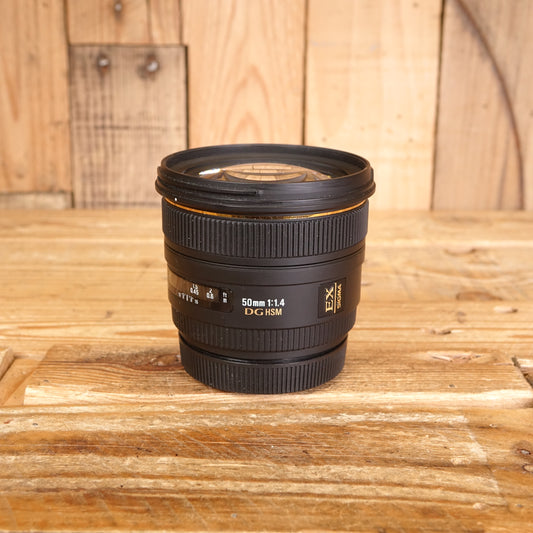 Used Sigma 50mm F1.4 DG HSM Lens - Canon EF Fit